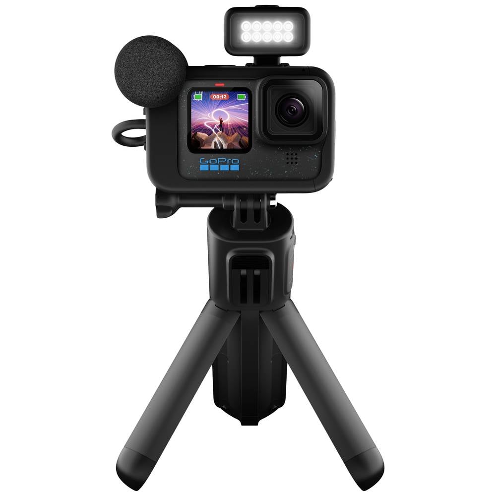 GoPro HERO12 Black Creator Edition Actioncam 5.3K, 4K, 2.7K, Full-HD, Bluetooth, Dual-display, Slow 