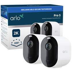 ARLO Pro 5 Spotlight Security Camera with 2x Camera Kit VMC4260P-100EUS WLAN IP-Überwachungskamera-Set mit 2 Kameras 2688 x 1520 Pixel