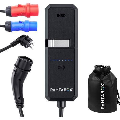 Pantabox PANTABOX HOME&TRAVEL Mobile Ladestation Typ 2 Mode 2 16 A 11 kW App, RFID