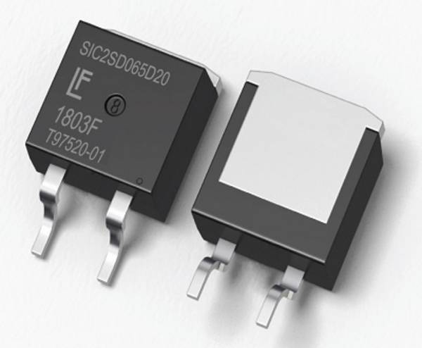 Littelfuse SiC-Schottky-Diode - Gleichrichter LSIC2SD065D20A TO-263-2L 650 V Single Tape on Full reel