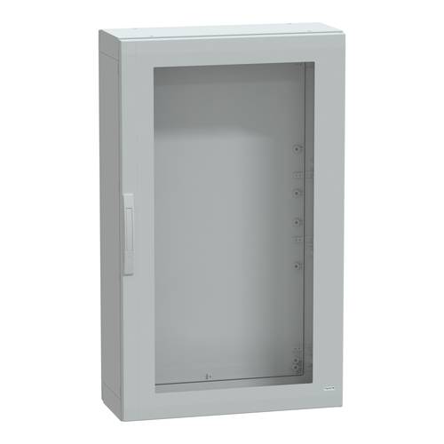 Polyestergehäuse bodenst. PLA komplett abgedichtet 1250x750x320mm IP65, transp. Tür Schneider Electric Inhalt: 1 St.