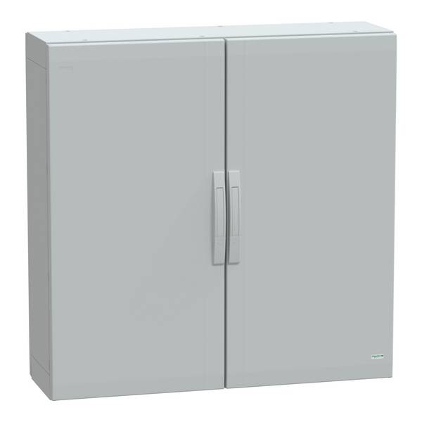 Polyestergehäuse bodenst. PLA komplett abgedichtet 1000x1000x320mm IP65, Volltüren   NSYPLA10103G Schneider Electric Inhalt: 1 St.