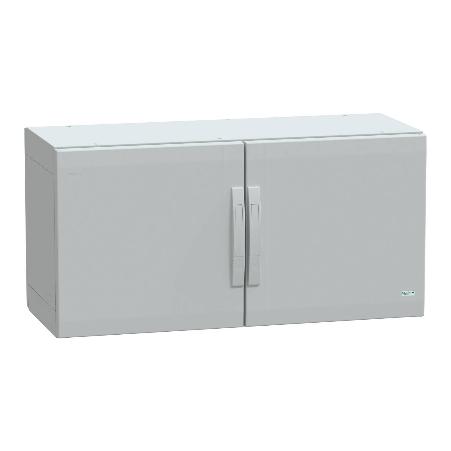 Polyestergehäuse bodenst. PLA komplett abgedichtet 500x1000x420mm IP65, Volltüren NSYPLA5104G Schneider Electric Inhalt:...