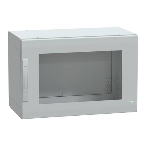 Polyestergehäuse bodenst. PLA komplett abgedichtet 500x750x420mm IP65, transp. Tür Schneider Electric Inhalt: 1 St.