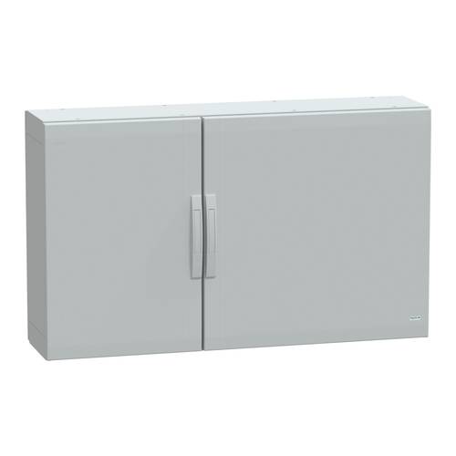 Polyestergehäuse bodenst. PLA komplett abgedichtet 750x1250x320mm IP65, Volltüren NSYPLA7123G Schneider Electric Inhalt:...