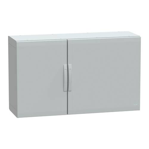 Polyestergehäuse bodenst. PLA komplett abgedichtet 750x1250x420mm IP65, Volltüren NSYPLA7124G Schneider Electric Inhal N...