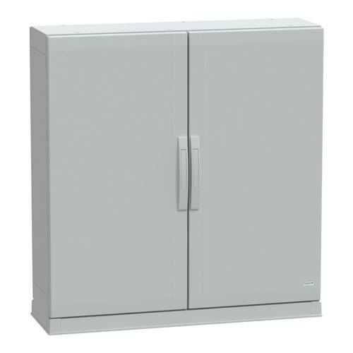 Polyestergehäuse, PLAZ m. Sockelrahmen, offener Boden, 1000x1000x320, IP54 NSYPLAZ10103G Schneider Electric Inhalt: 1 St...