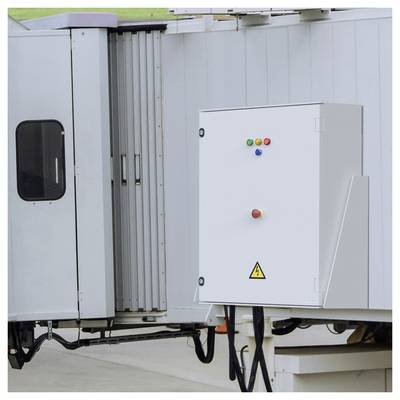 Schneider Electric PanelSeT PLM NSYPLM86VG Schaltschrank 636 x 847 x 300 Polyester Grau 1 St.-8