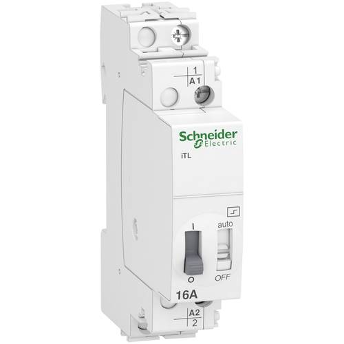 Thumbnail - Schneider Electric iTL 110 V dc, 230 → 240V ac Spule 1-poliger Schließer für DIN-Schienen 16A
