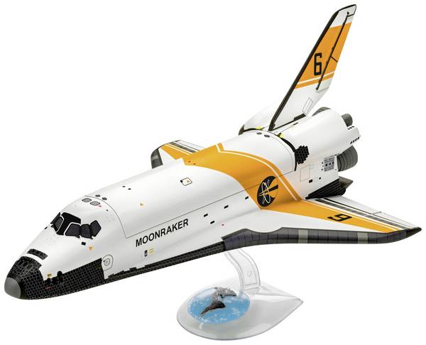 Revell 05665 Moonraker Space Shuttle (James Bond 007) "Moonraker" Raumfahrtmodell Bausatz 1:144