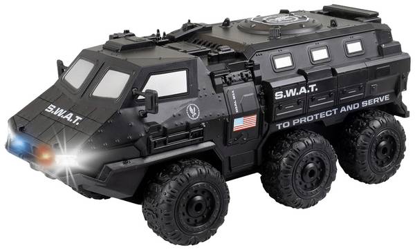 Revell Control 24437 24437 1:16 RC Einsteiger Modellauto Elektro Einsatzfahrzeug Allradantrieb (6WD) mit Lichteffekt