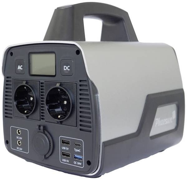 Phaesun Portable Power Pack Energy Gen T500 380149 Powerstation 12 V 35 Ah Li-Ion (B x H x T) 30.5 x 21 x 16.8 cm