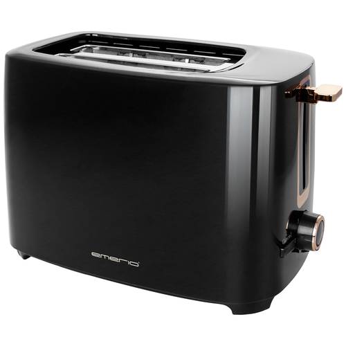 EMERIO TO-125131.1 Toaster Schwarz, Silber