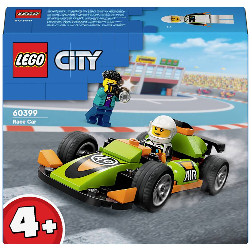 60399 Lego City Vehicle Groene Racewagen