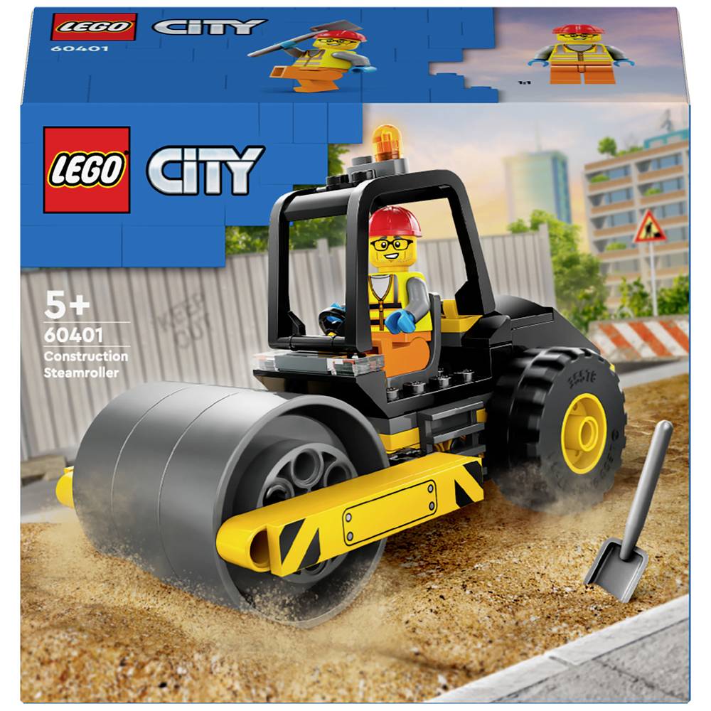 60401 Lego City Vehicle Stoomwals