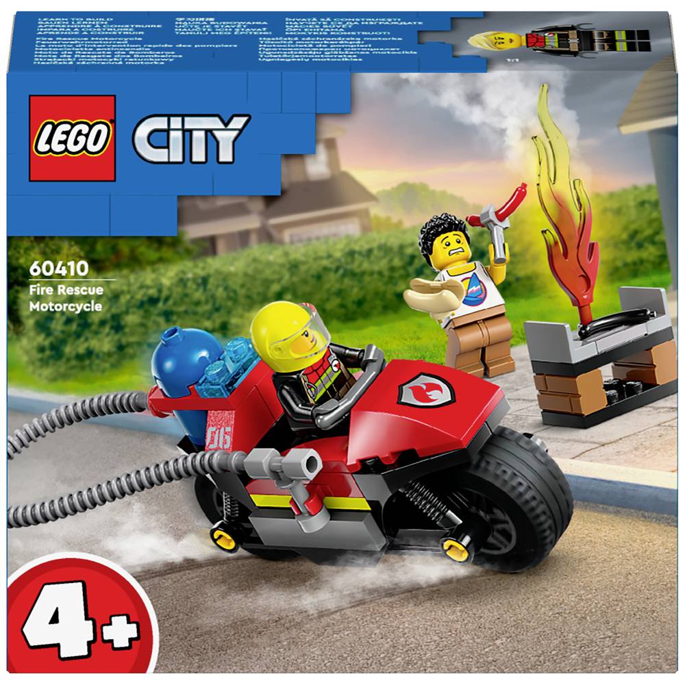 LEGO® CITY 60410 Brandweermotorfiets