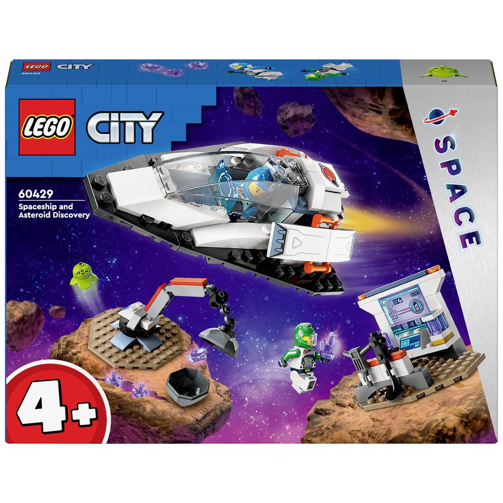 60429 Lego City Space Ruimteschip En Ontdekking Van Asteroïde