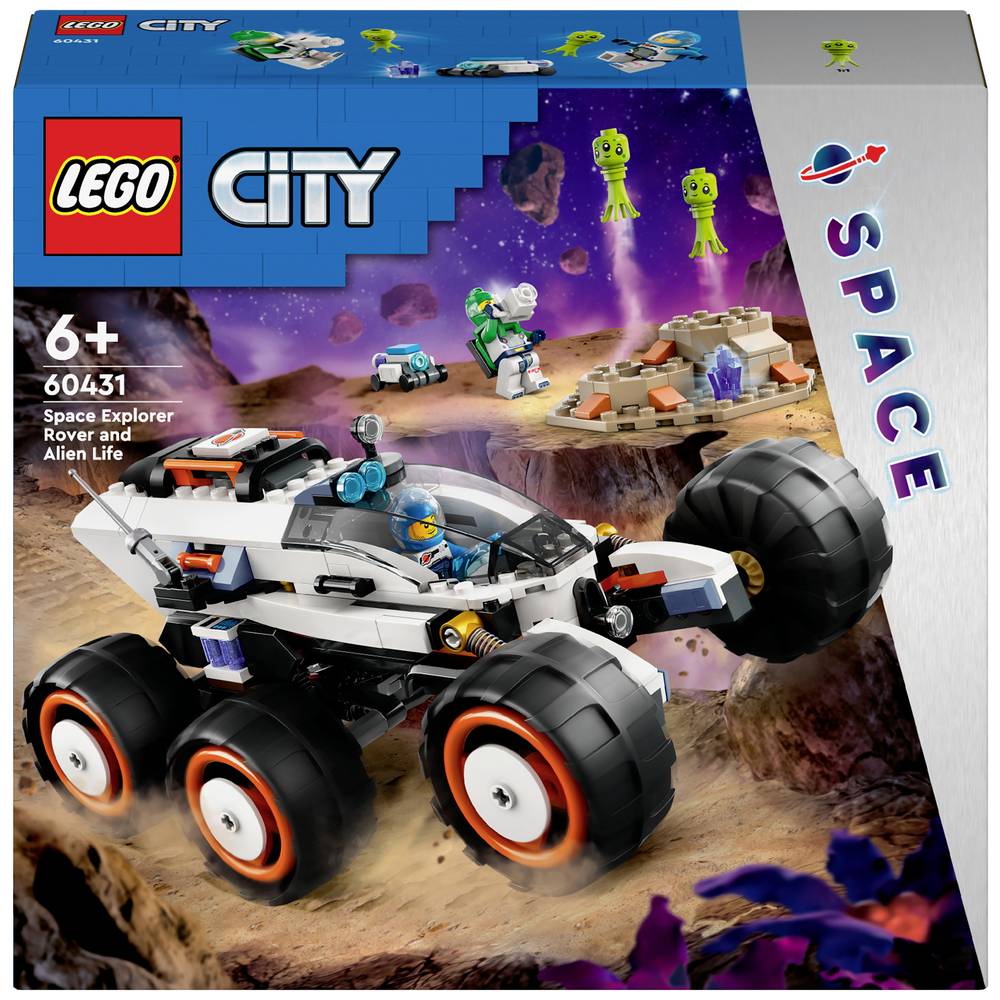 60431 Lego City Space Ruimteverkenner En Buitenaards Leven