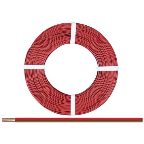 Donau Elektronik 250-08-25 Litze 2 x 0.50 mm² Rot, Braun 25 m