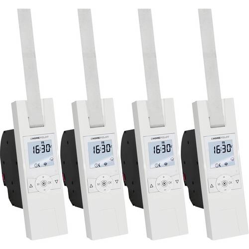 HOMEPILOT 10182345 Elektrischer Gurtwickler-Set 23 mm Zugkraft (max.) 45 kg Unterputz