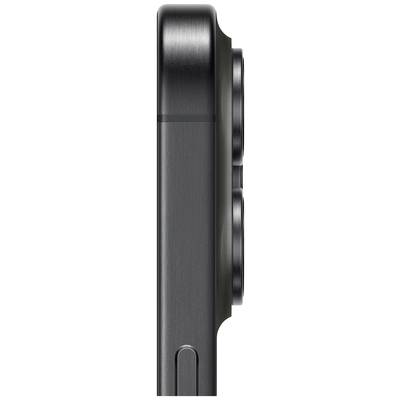 Smartphone-Seitenansicht mit zwei hervorstehenden Kameralinsen auf der Rückseite. Dunkles Gehäuse.