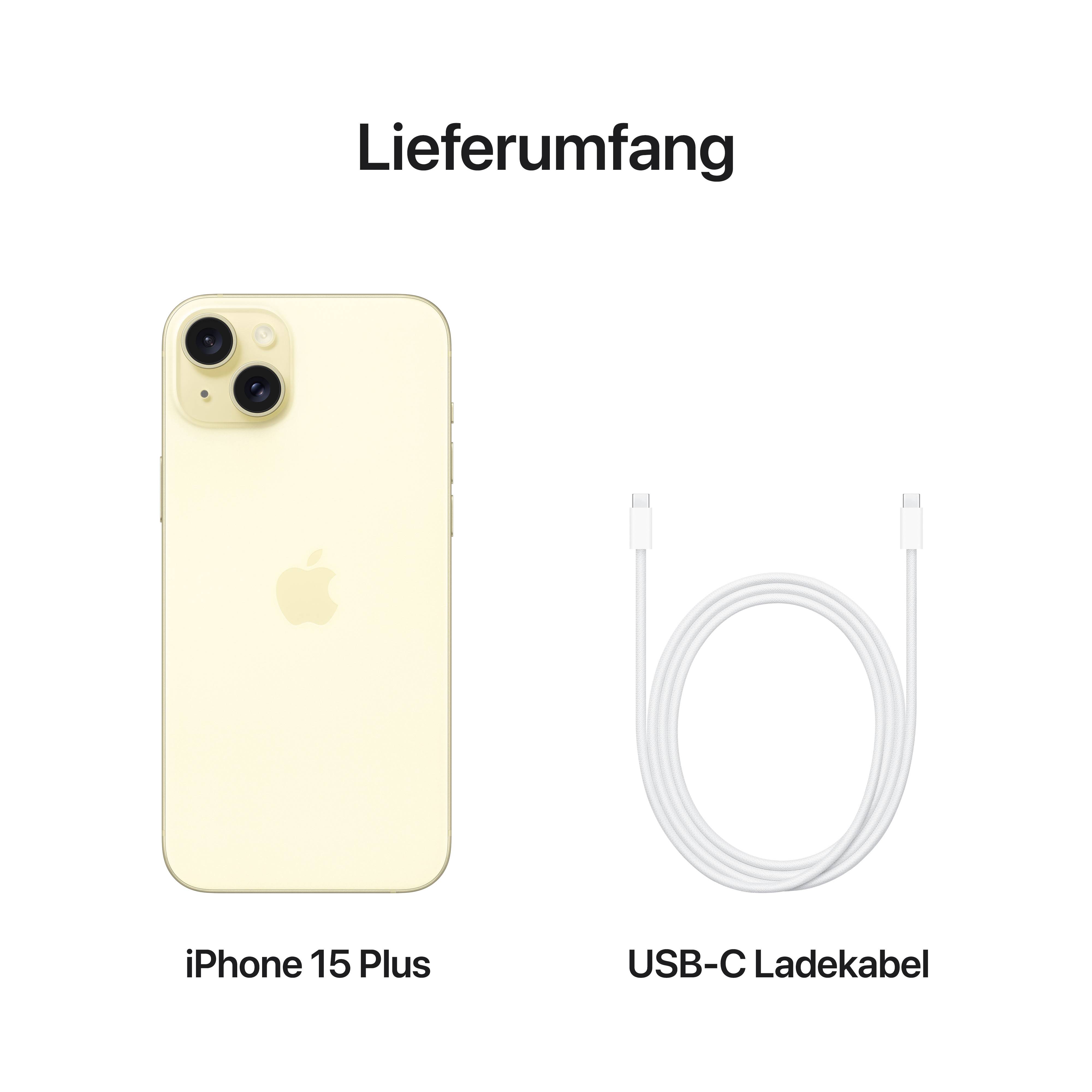 Apple iPhone 15 Plus 512GB gelb MU1M3ZD/A-9