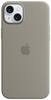 Apple Silicon Case MagSafe Backcover Apple iPhone 15 Plus Tonbraun Induktives Laden, Stoßfest MT133ZM/A