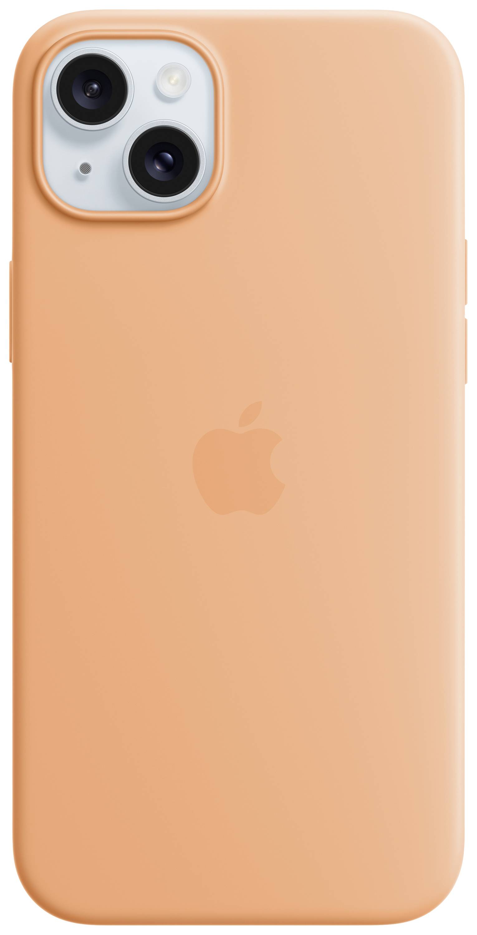 APPLE iPhone 15 Plus Silicone Case with MagSafe - Orange Sorbet