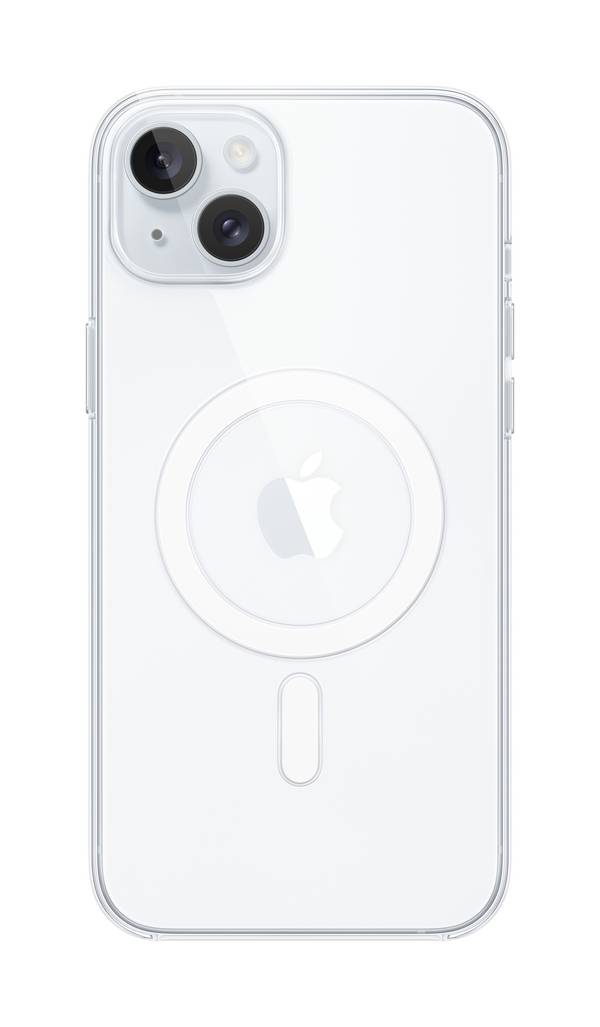 Apple Clear Case Backcover Apple iPhone 15 Plus Transparent Induktives Laden, Stoßfest MT213ZM/A