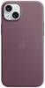 Apple Finewoven Case Backcover Apple iPhone 15 Plus Mulberry Induktives Laden, Stoßfest MT4A3ZM/A