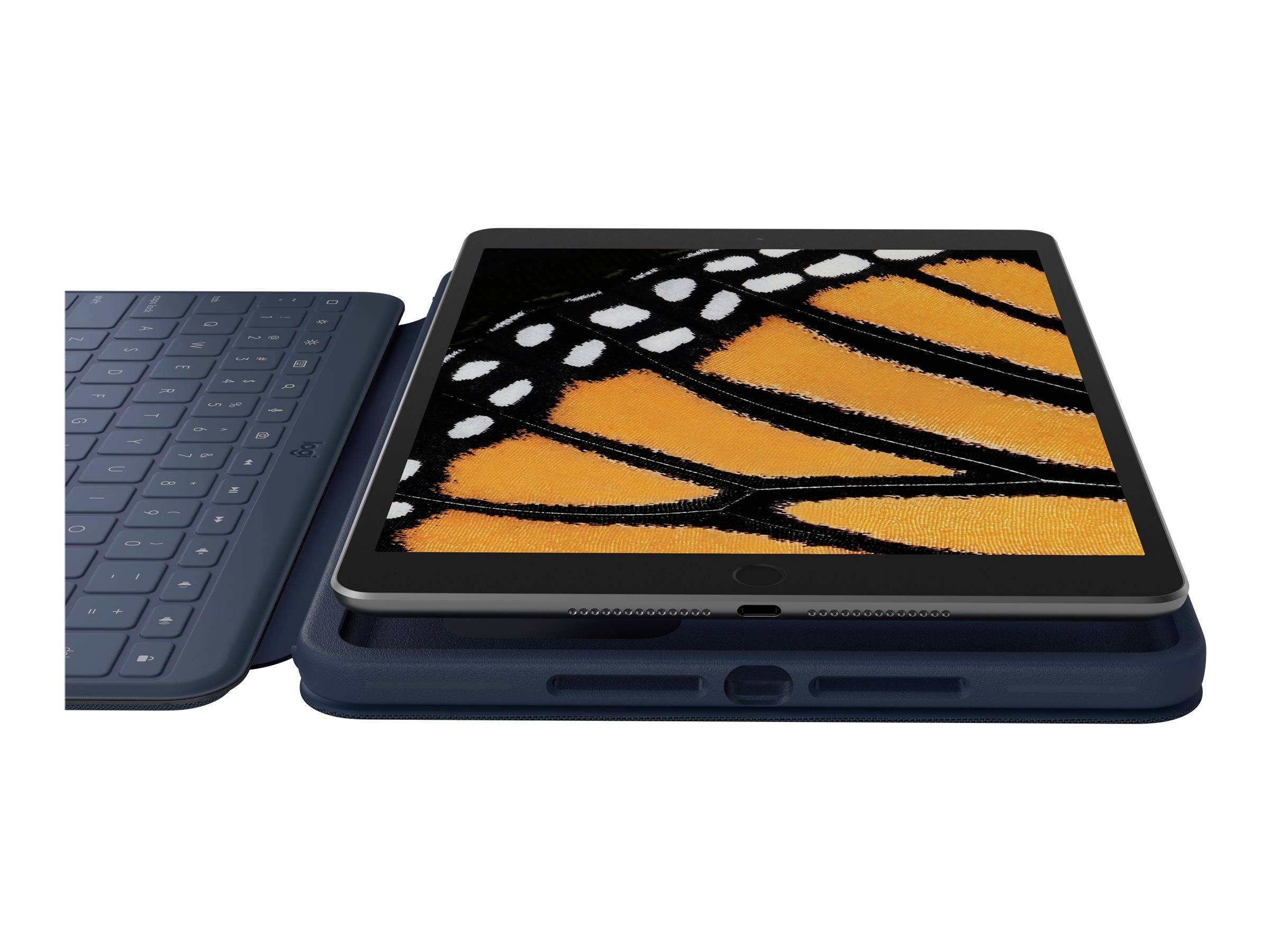 Logitech Rugged Combo 3 Touch for Education - Tastatur und Foliohülle - mit Trackpad - Apple Smart connector - QWERTZ --5