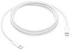 Apple 240 W USB-C Charge Cable (2 m) Ladekabel [1x USB-C® Stecker - 1x USB-C® Stecker] 2.00 m Weiß