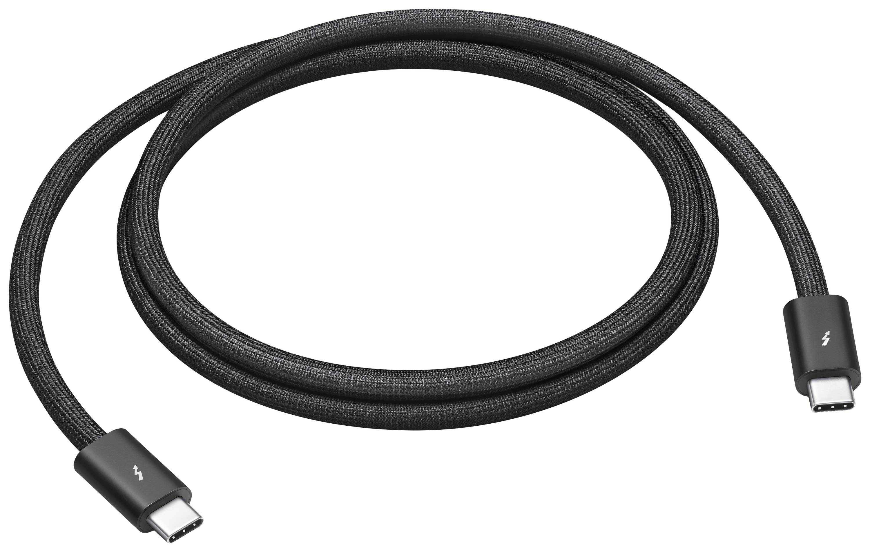 APPLE Thunderbolt 4 USB-C Pro Kabel 1m, schwarz