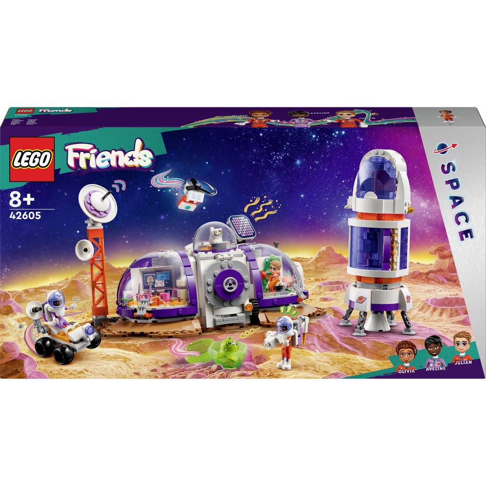 LEGO® FRIENDS 42605 Mars-ruimtebasis met raket