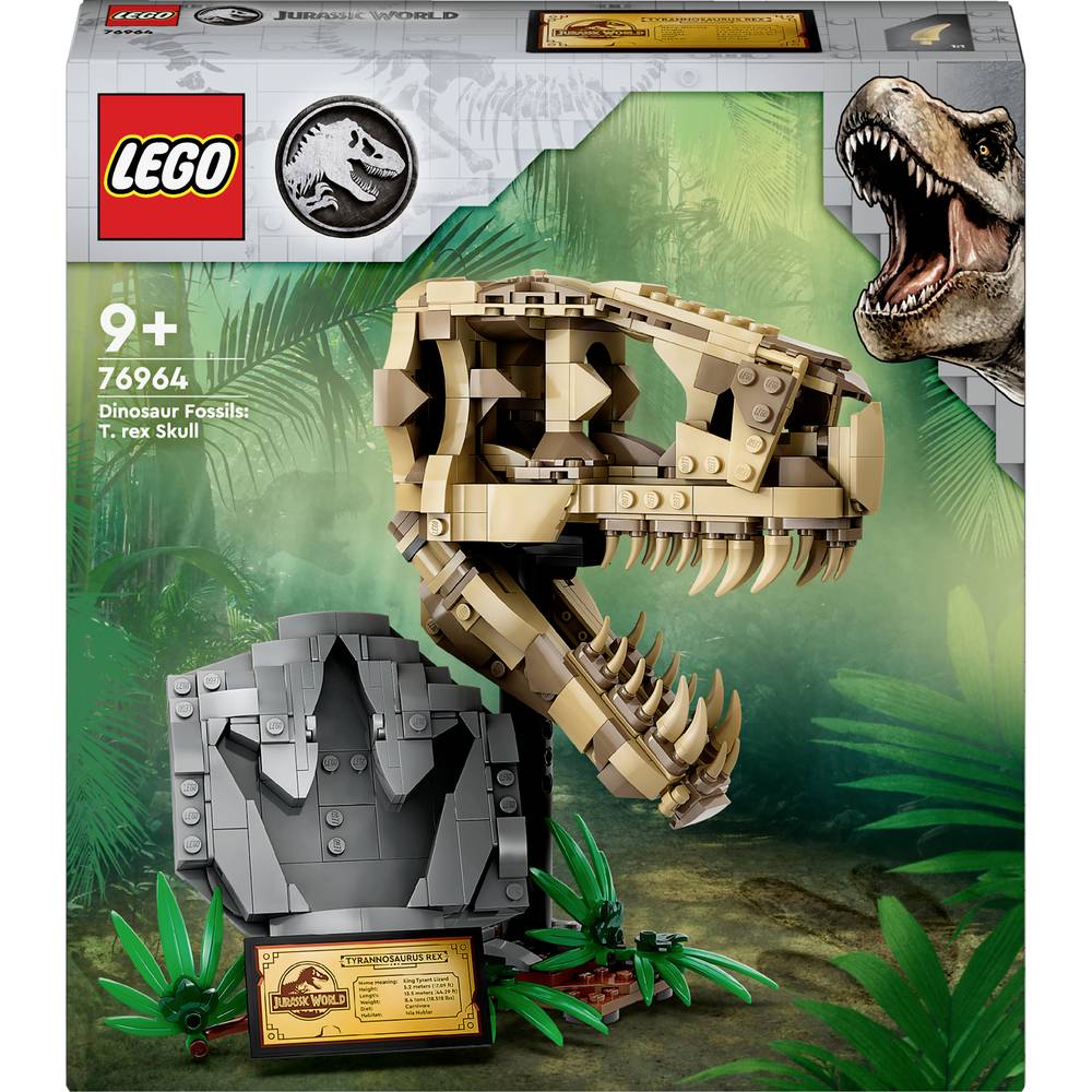 76964 lego Jurassic World Dinosaurusfossielen: T. Rex Schedel