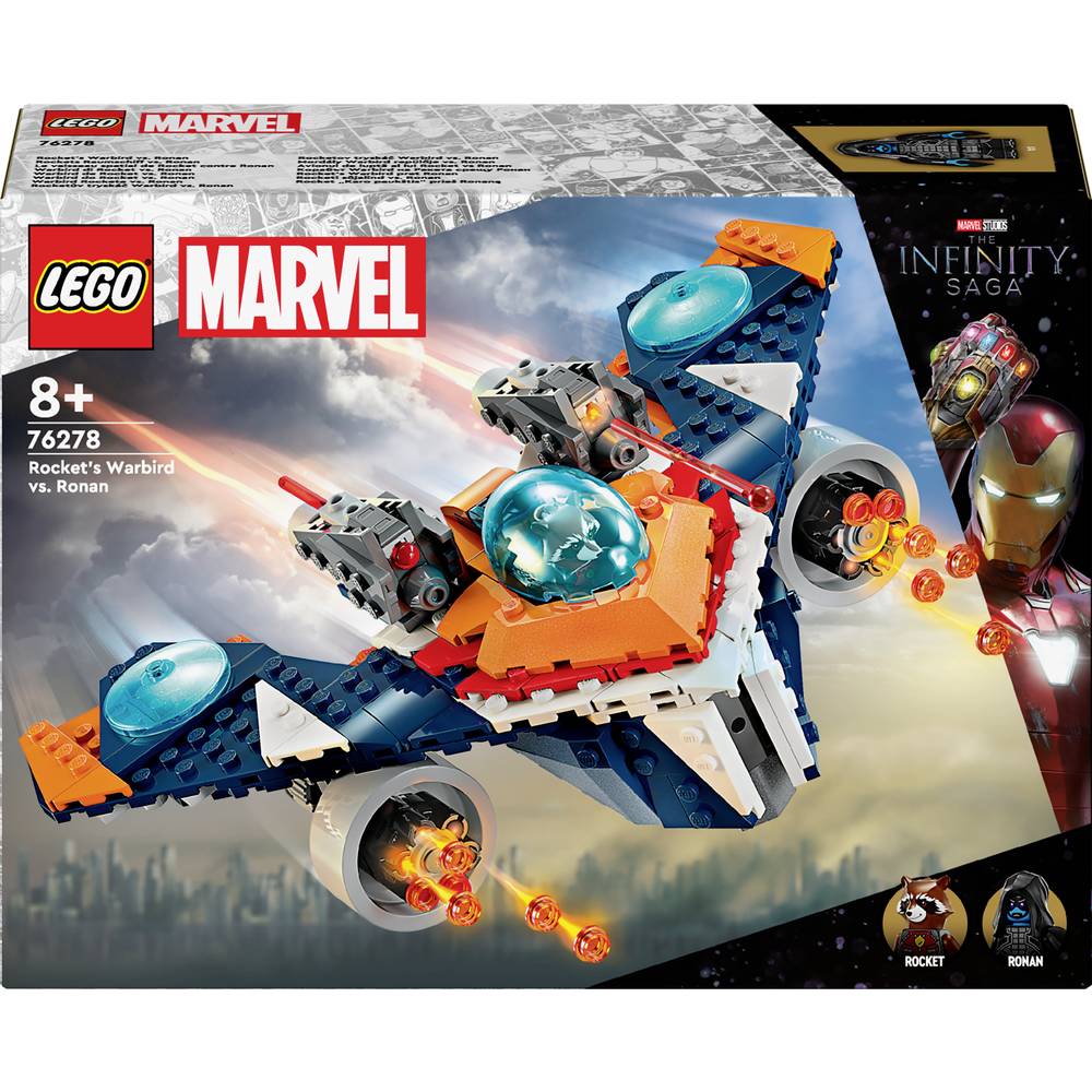 76278 Lego Super Heroes Marvel Rockets Warbird Vs. Ronan