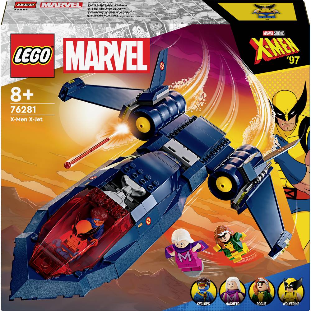 LEGO® MARVEL SUPER HEROES 76281 X-Jet van de X-men