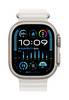 Apple Watch Ultra 2 GPS + Cellular 49 mm Titangehäuse Ocean Band Weiß