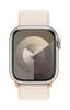 Apple Watch Series 9 GPS + Cellular 41 mm Aluminiumgehäuse Sport Loop Starlight