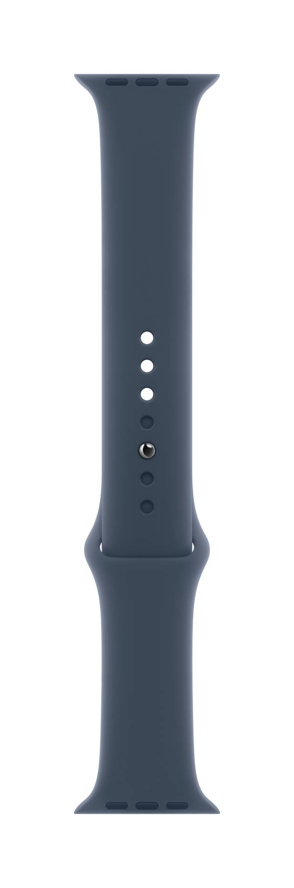 Apple Sportarmband Sportarmband 42 mm, 44 mm, 49 mm M/L Sturmblau Watch Series 1, Watch Series 2, Watch Series 3, Watch Series 4, Watch Series 5, Watch Series 6, Watch Series 7, Watch Series 8, Watch Series 9, Watch Ultra, Watch Ultra 2, Watch SE
