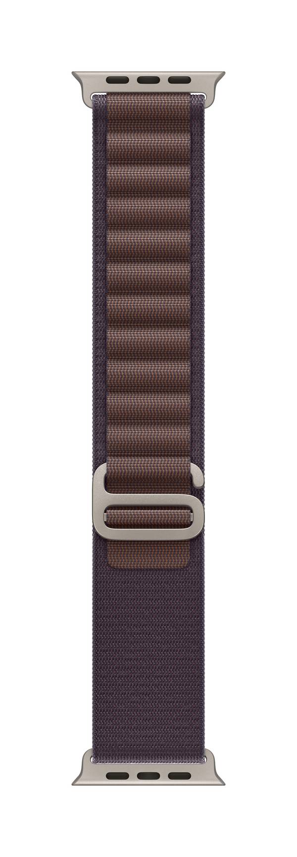 Apple Alpine Loop Armband 44 mm, 45 mm, 49 mm M Indigo Watch Series 4, Watch Series 5, Watch Series 6, Watch Series 7, Watch Series 8, Watch Series 9, Watch SE, Watch Ultra, Watch Ultra 2
