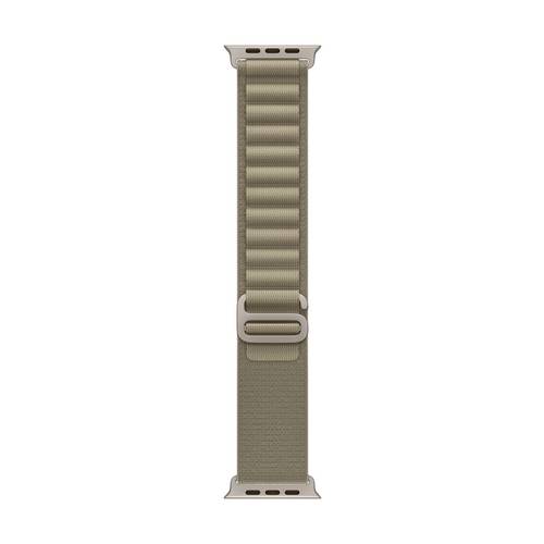 Apple Alpine Loop Armband 44 mm, 45 mm, 49 mm S Oliv Watch Series 4, Watch Series 5, Watch Series 6, Watch Series 7, Wat...
