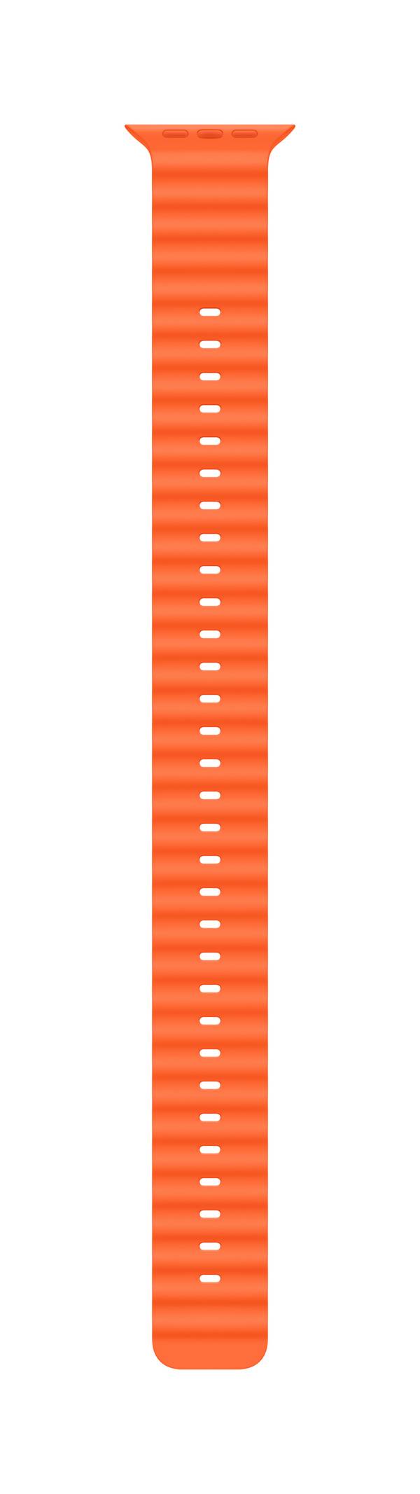 Apple Ocean Band Extension  49 mm  Orange Watch Ultra 2, Watch Ultra, Watch Series 9, Watch Series 8, Watch Series 7, Watch Series 6, Watch Series 5, Watch Series 4, Watch SE (2023)