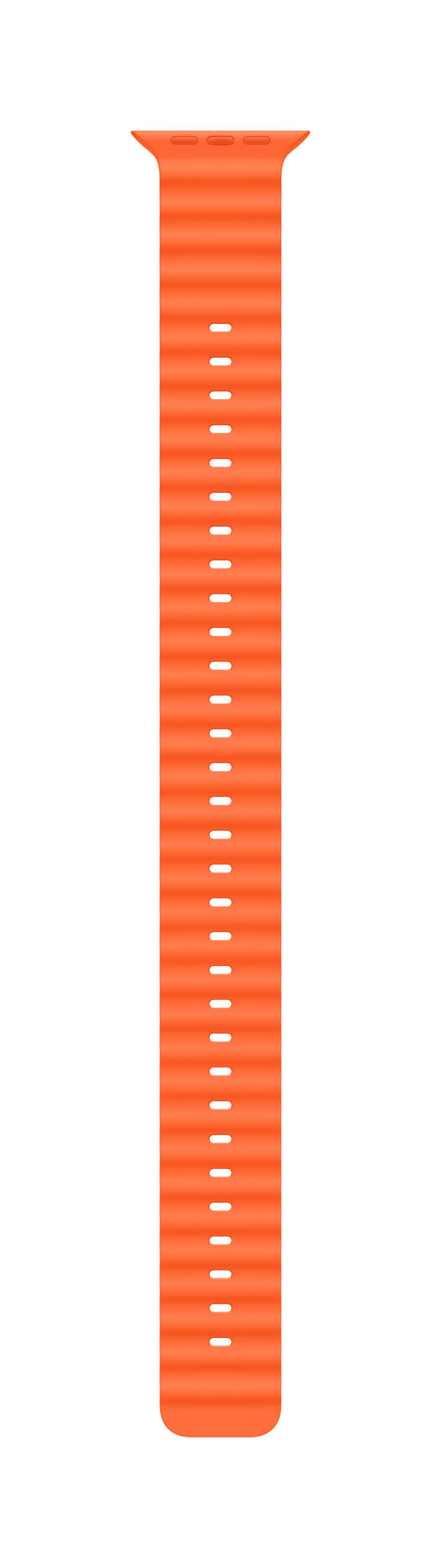 Apple Ocean Band Extension Armband 49 mm Orange Watch Ultra 2, Watch Ultra, Watch Series 9, Watch Series 8, Watch Series...