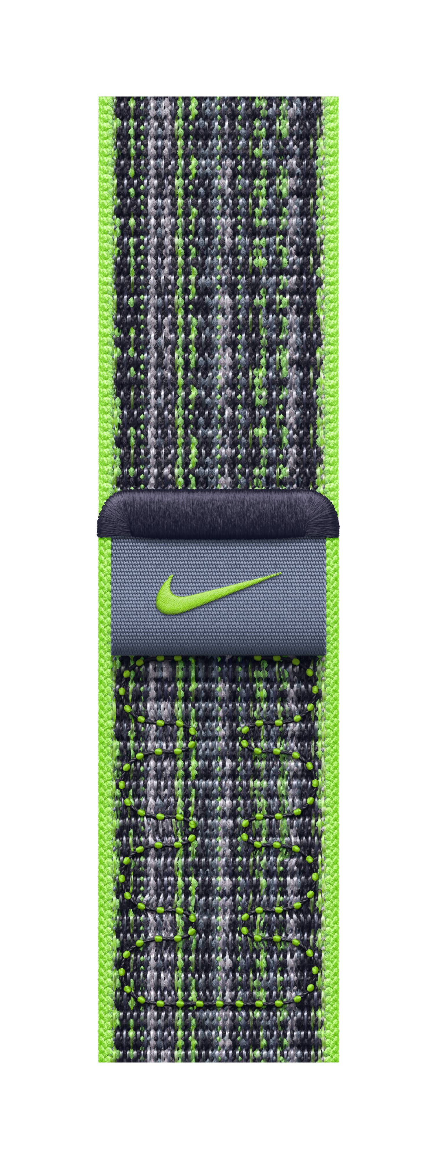 APPLE Nike Sport Loop für Watch 45mm (bright green/blue)