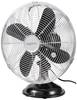 Sygonix Tischventilator 40 W (Ø x H) 335 mm x 415 mm Silber Oszillierend