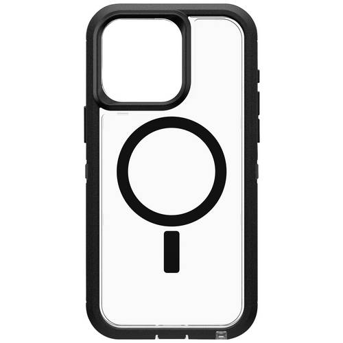 Otterbox Defender XT Backcover Apple iPhone 15 Pro Max Transparent, Schwarz MagSafe kompatibel 77-93313