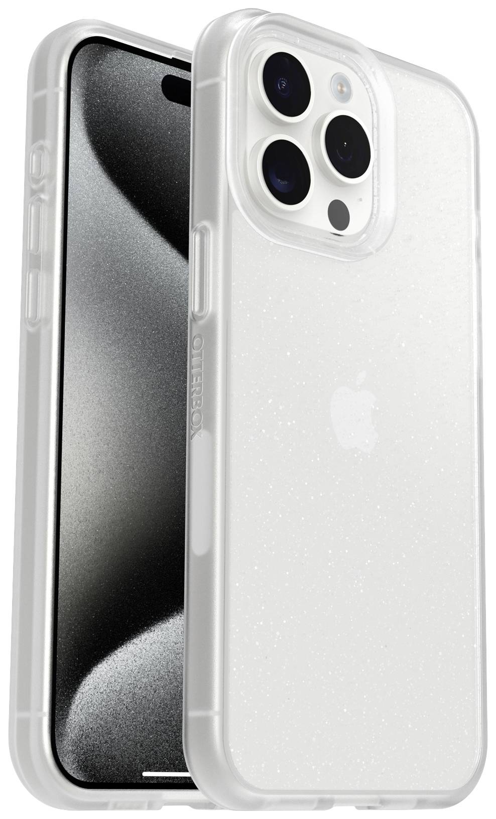 Otterbox React Backcover Apple iPhone 15 Pro Max Transparent, Stardust Induktives Laden 77-92791