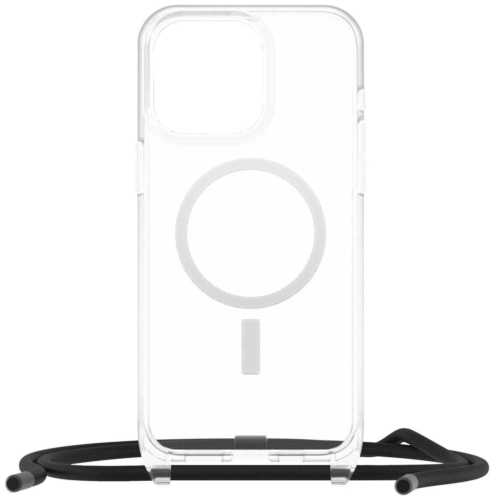 OTTER PRODUCTS OtterBox React Necklace MagSafe Hülle für iPhone 15 Pro Max transparent Ultradünne un