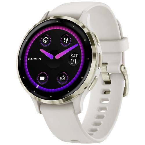 Garmin VENU® 3S Smartwatch 41 mm Elfenbein